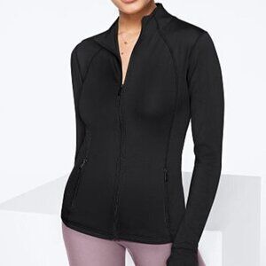 Victoria's Secret PINK Ultimate Jacket Black Small Full Zip